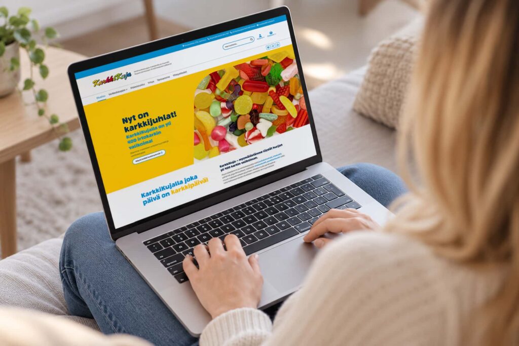 KarkkiKuja – WooCommerce-verkkokaupan uudistus