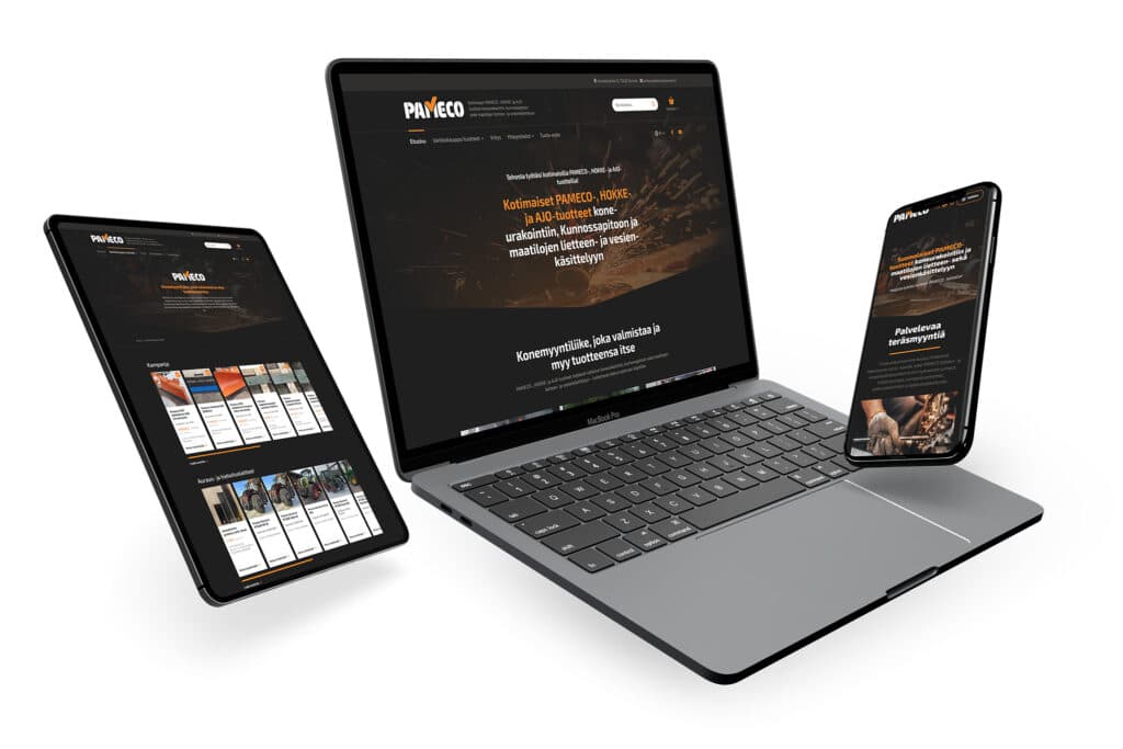 PAMECO – B2B-verkko&shy;kaupan uudistus