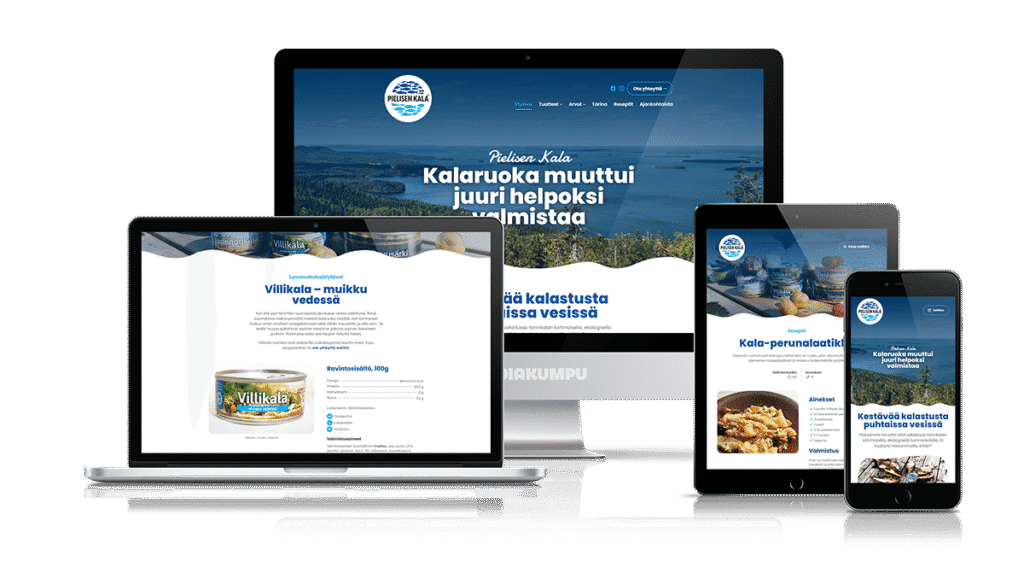 Pielisen Kalajaloste – Elin&shy;tarvike&shy;yrityksen koti&shy;sivut ja verkko&shy;kauppa